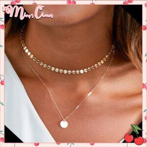 🍒 DREAM Sequin Layered Necklace